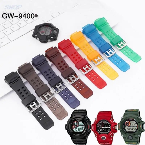 카시오 호환 G SHOCK GW 9400 교체용 고무 스트랩 남녀공용 스포츠 방수 실리콘 시계 밴드 팔찌 액세서리 gw Dark ..