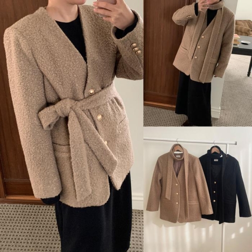 아이우먼 위쉬몰 MO 앤틱골드버튼띠자켓 X035H601 빅사이즈