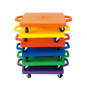 키드짐 무지개 스쿠터 6개세트 유아체육 스포츠완구