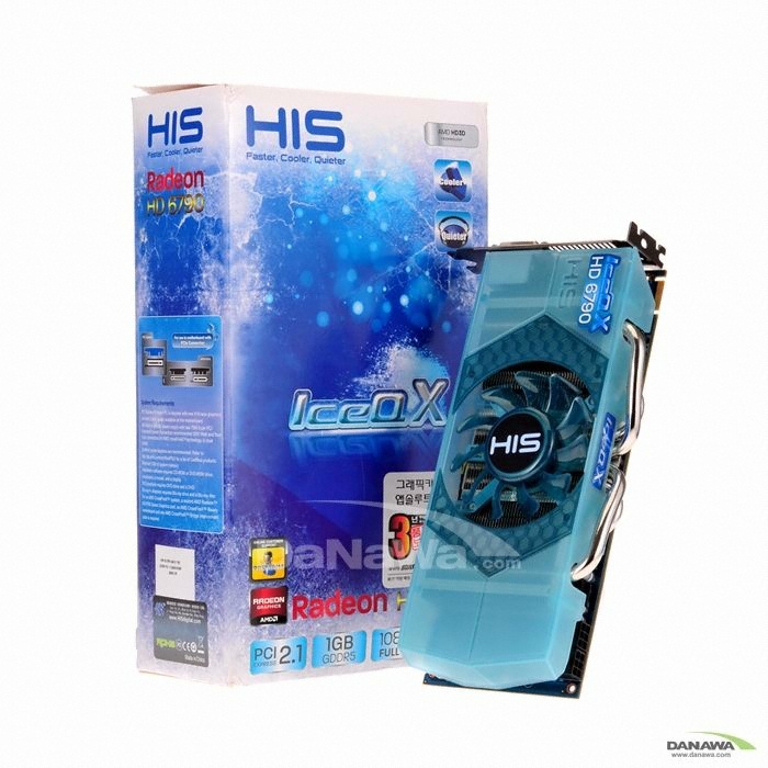 HIS �󵥿� HD 6790 D5 1GB IceQ-X