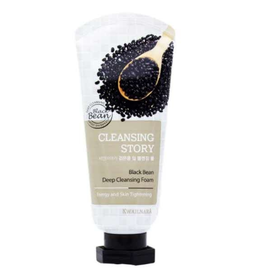 과일나라 세안이야기 검은콩 딥 클렌징폼 120g (1개)_이미지