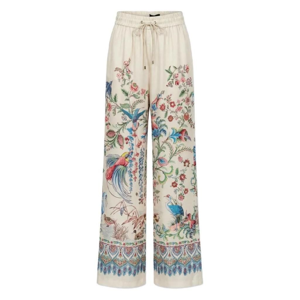 에트로 플로럴 프린트 팬츠 WREA007299SPSI6 T