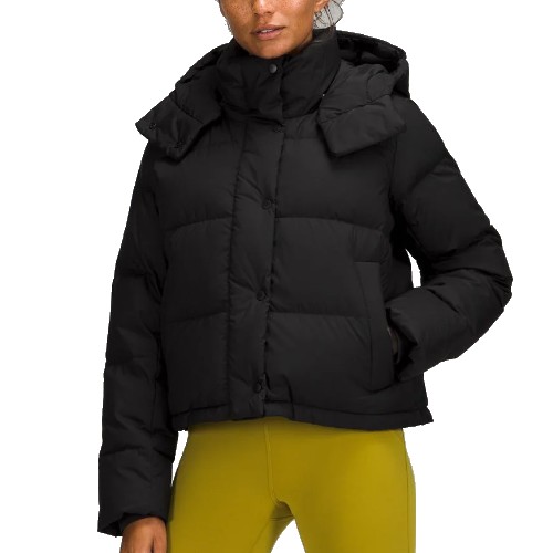 룰루레몬 원더 퍼프 크롭 재킷 LW4BWPS-0001