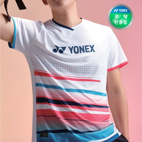 요넥스 배드민턴 반팔 티셔츠 241TS013M_이미지