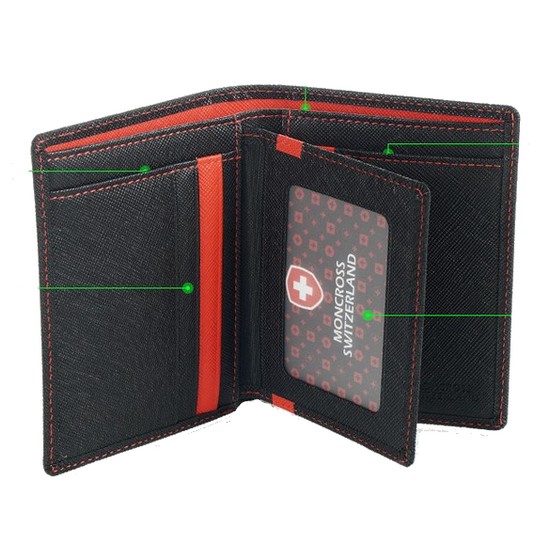 스위스몽크로스 가죽 중지갑 MSW2010BK_이미지