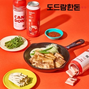 도드람푸드 도드람한돈 캔돈 삼겹살구이용 300g (1개)_이미지