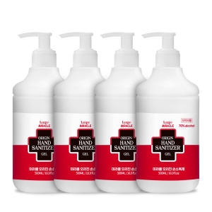 미라클 오리진 손소독제 액상타입 500mL x4 스프레이 에탄올70_이미지