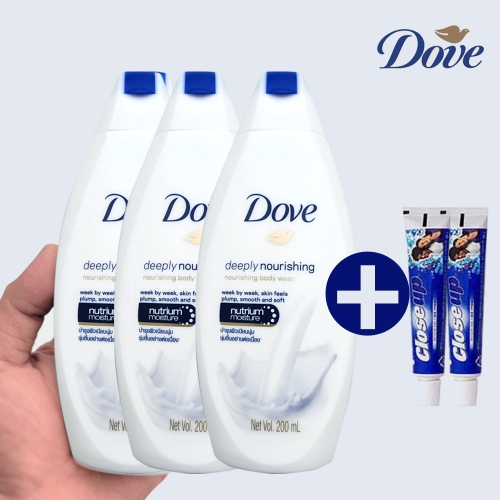 도브 딥플리 너리싱 바디워시 200ml (3개)_이미지