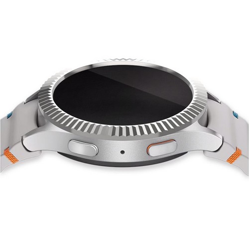 퍼슬랏 갤럭시워치7 오마주스타일 케이스 (플루티드유광실버) (44mm)_이미지