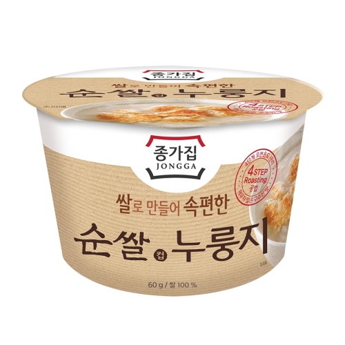 대상 종가집 순쌀 컵누룽지 60g (12개)_이미지
