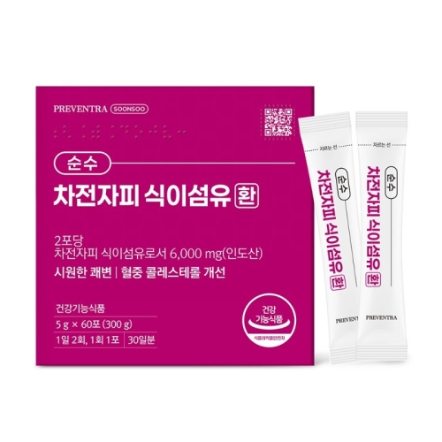 프리벤트라 순수 차전자피 식이섬유 60포이미지입니다. 누르면 해당 게시물로 새창이동합니다.