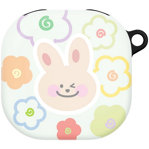 아스카코리아 갤럭시 버즈2 프로 캔디래빗 하드 케이스 (정품)_이미지