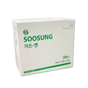 수성 거즈엔 10cmx10cm 8겹