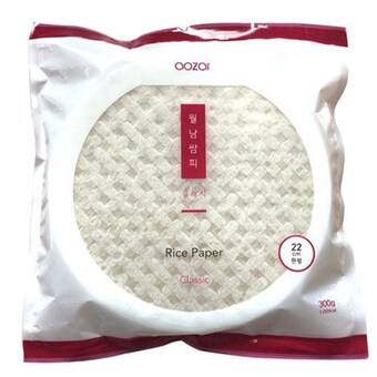 아오자이 베트남 라이스페이퍼 원형 22cm 300g