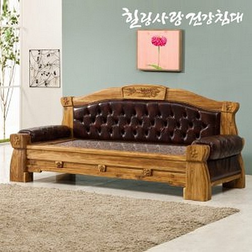 힐링사랑건강침대 불로방C 돌소파 MS (홍맥반석)