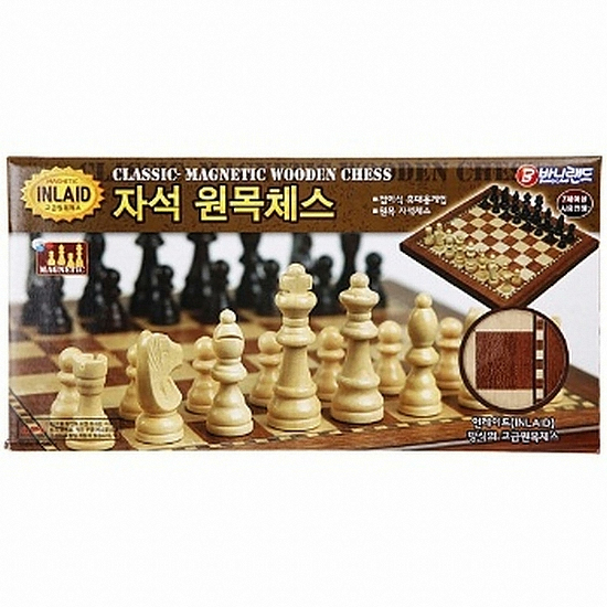 바니랜드 자석 원목체스 게임