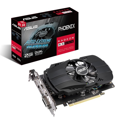 ASUS PH 라데온 RX 550 2G EVO D5 2GB 대원씨티에스_이미지