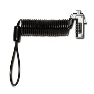 표준 슬롯용 슬림 휴대용 콤비네이션 락 K60625WW