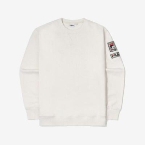 휠라 유니 더블 와펜 맨투맨 FS2POF1119X_OTM 581588_1100FS2POF1119XOTM67