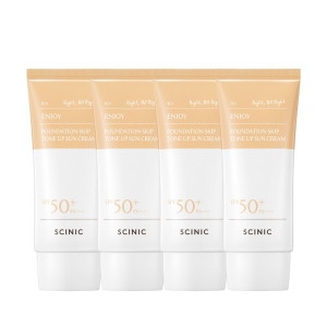 싸이닉 엔조이 파데스킵 톤업 선크림 50g (4개)