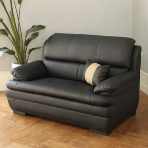  라라홈 나폴리 가죽소파 2인용