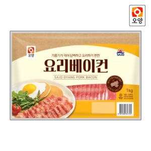 사조오양 요리 베이컨 1kg (10개)