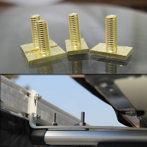 루프탑텐트 황동 T볼트 4개1세트