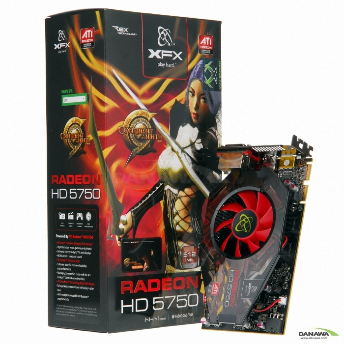 XFX 라데온 HD 5750 트리플X D5 512MB C9_이미지