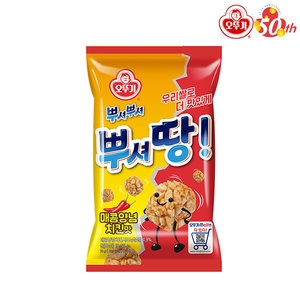 오뚜기 뿌셔땅 매콤 양념치킨맛 70g [12개]