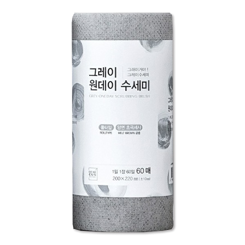 디어커스 그레이원데이수세미 60매 그레이 2개이미지입니다. 누르면 해당 게시물로 새창이동합니다.