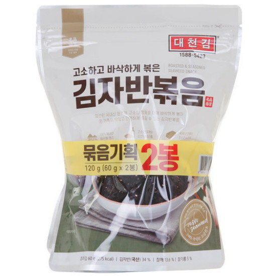 대천김 김자반볶음 60g[5개]