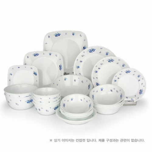  코렐 블루베리 6인 홈세트 34P