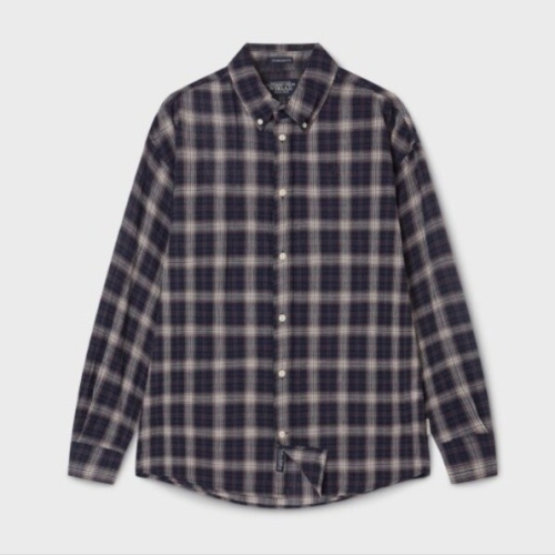 남녀공용 Summer Crinkle Check Shirts WHYCG2371U