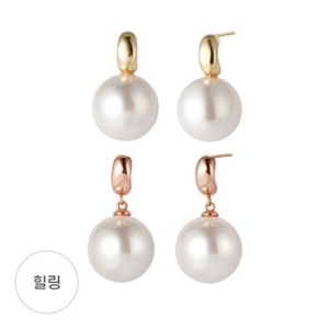 도로시 14K 10mm 스와로브스키 진주 귀걸이(H)_이미지