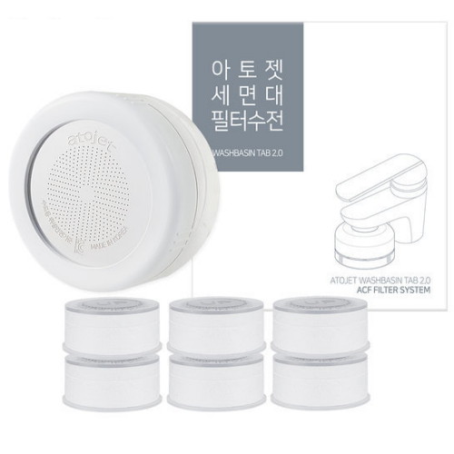 클렌징 세면대 본품1개 + 리필필터 6개
