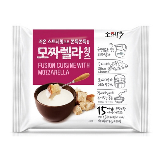 모짜렐라 치즈 15매입 270g