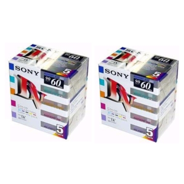 SONY SONY MiniDV 6mm 칼라 60분 2팩 DV테이프 (10입)_이미지