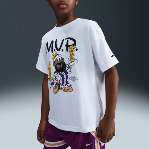 나이키 주니어 르브론 버블 보이 맥스90 농구 티셔츠 IM6655-100