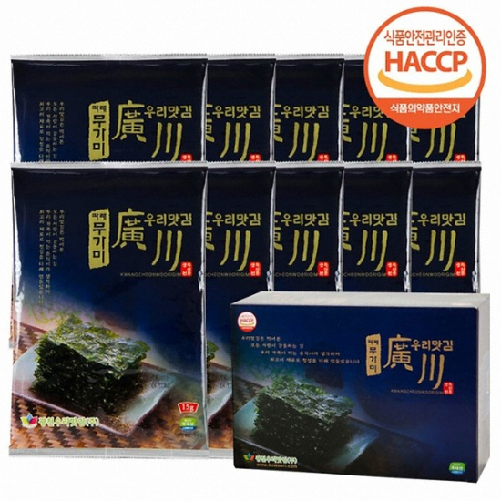 무가미 파래김 15g