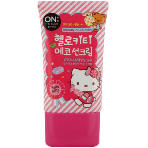 온더바디 헬로키티 에코 선크림 (50mlx4개)_이미지