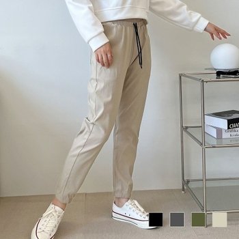 여자 스판 밴딩 조거 바지_20195881_667501