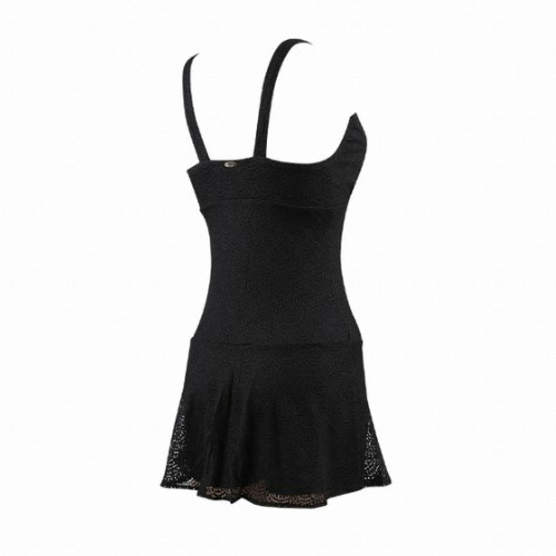 엘르수영복 EUPSE10 BLK 여성 비치 원피스 수영복_이미지