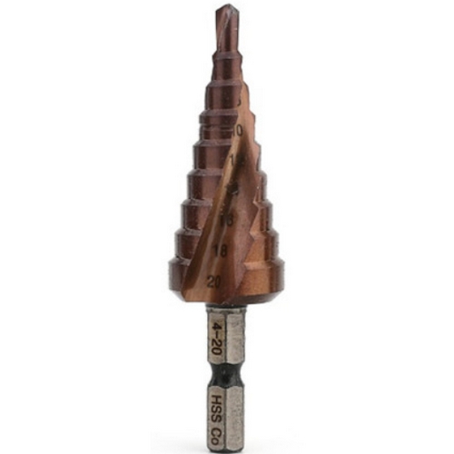 백제 스테인리스 전용 스텝드릴 2F SUS 4-20