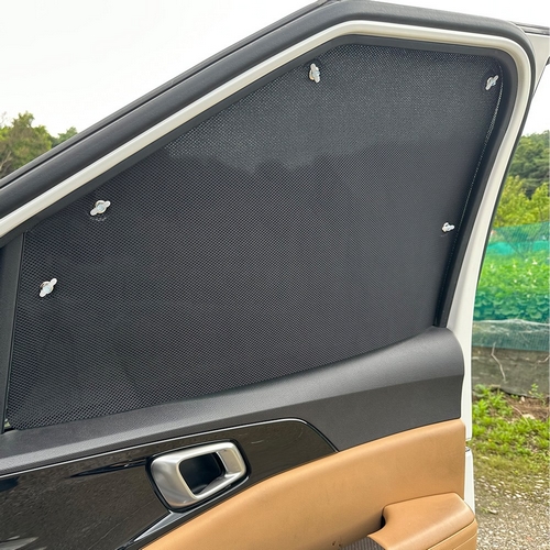 우로보 에어매쉬 차박커튼 르노 QM6 2열 전용_이미지