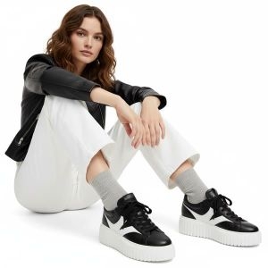 엘르 B VUE벨뷰 레더 베네 스니커즈 1046519