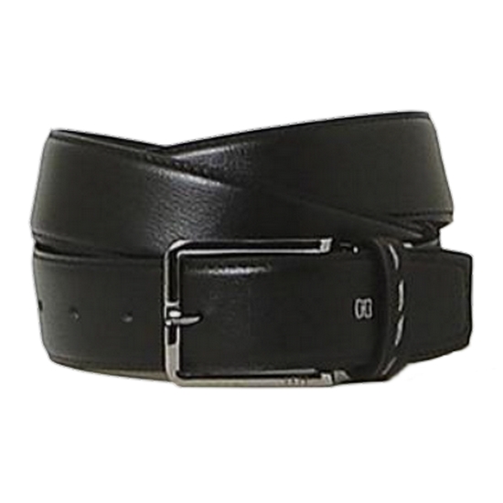 체크라인 고리 소가죽 비조벨트 DBBE4E360BK