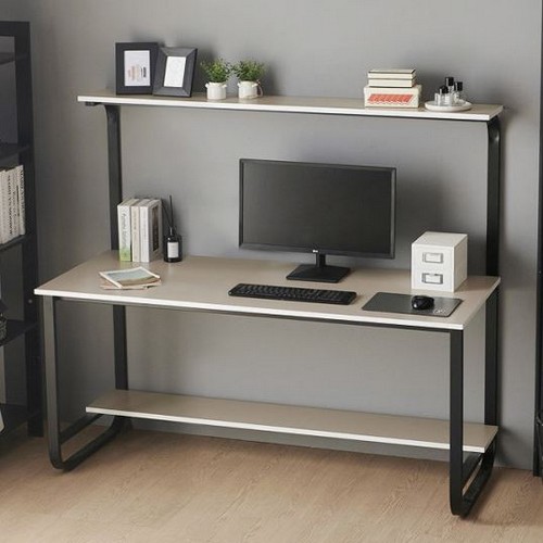 헤이미쉬홈 샘스틸 1단 하이 철제 컴퓨터 책상  (1800x620)_이미지