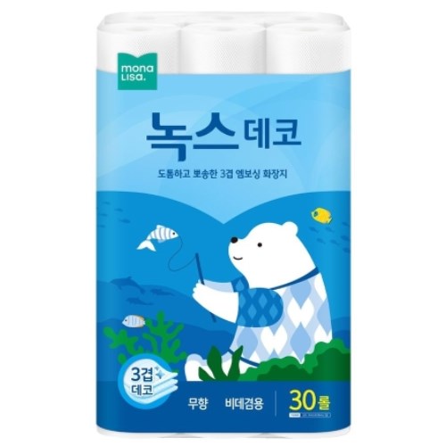 모나리자 녹스 데코 30m (30롤) (1팩)_이미지