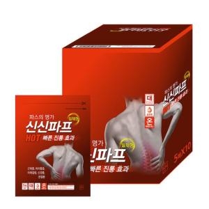 신신제약 핫카타플라스마 대 핫파스 5매 (10개)_이미지