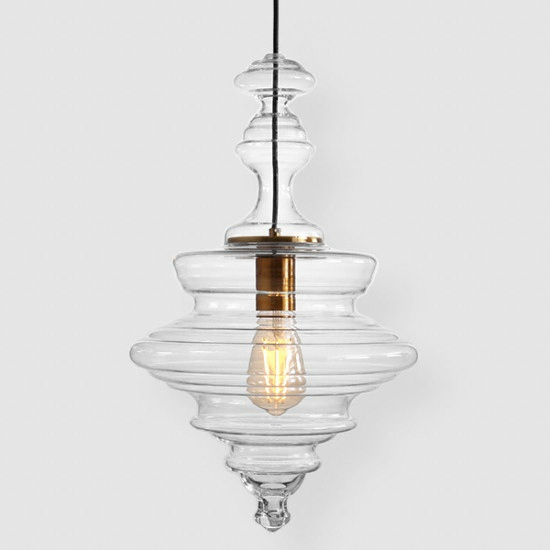 휴빛조명 막시 글라스 B 펜던트